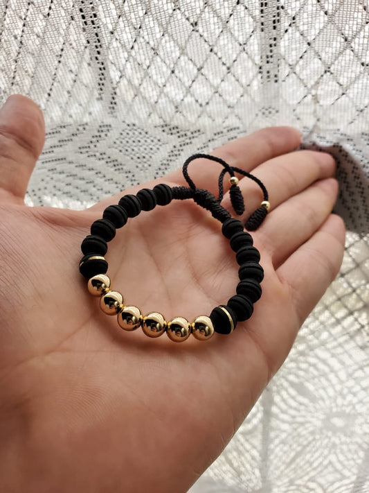 Pulsera balín 8 milímetros