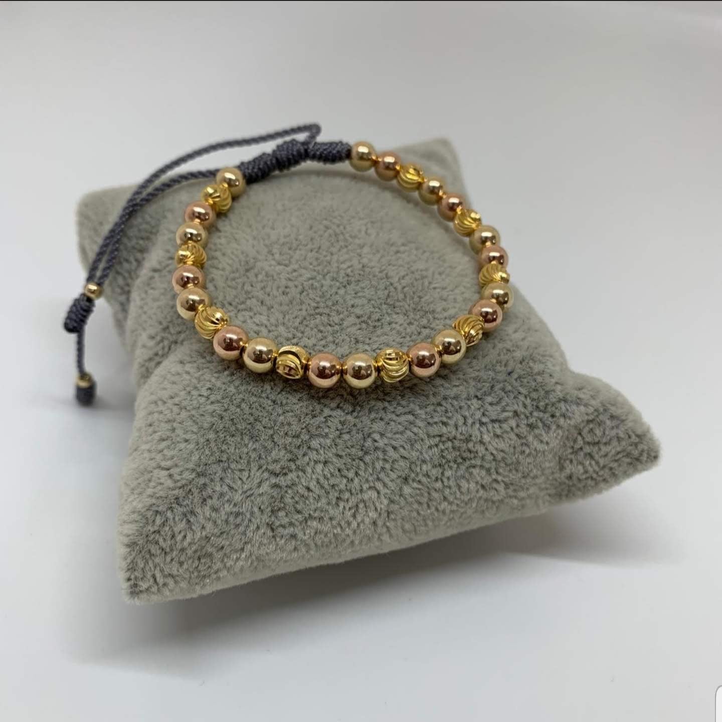 Pulsera 3 oros italy (5 milímetros)